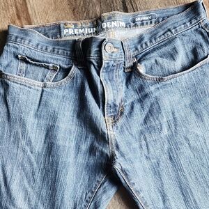 Old Navy Mens Micro Blue Premium Denim Skinny Jeans